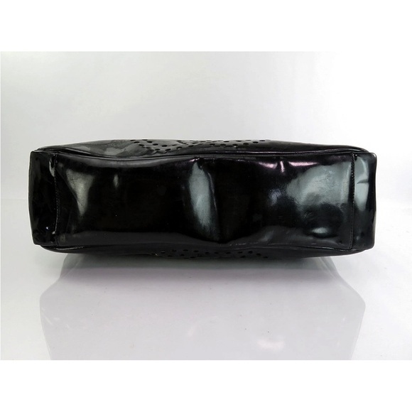 CHANEL Glossy Black Tote with Stud Accents - Picture 5 of 16